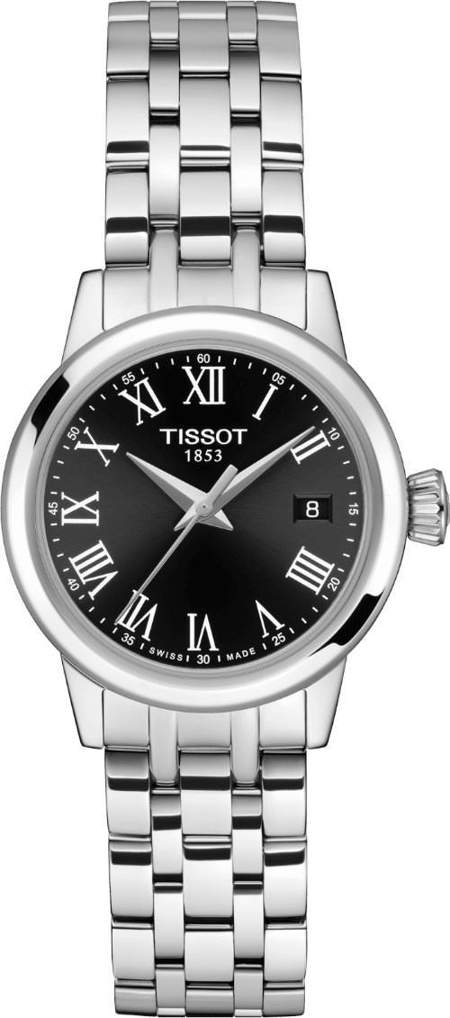 Tissot T-Classic Tissot Classic Dream Black Dial 28 mm Quartz Watch For Women - 1