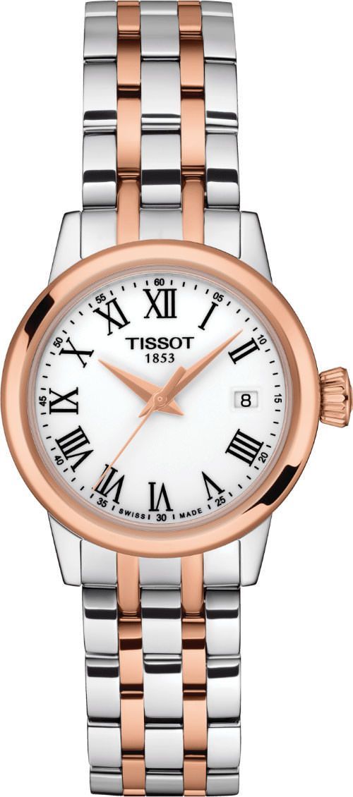 Tissot T-Classic Tissot Classic Dream White Dial 28 mm Quartz Watch For Women - 1