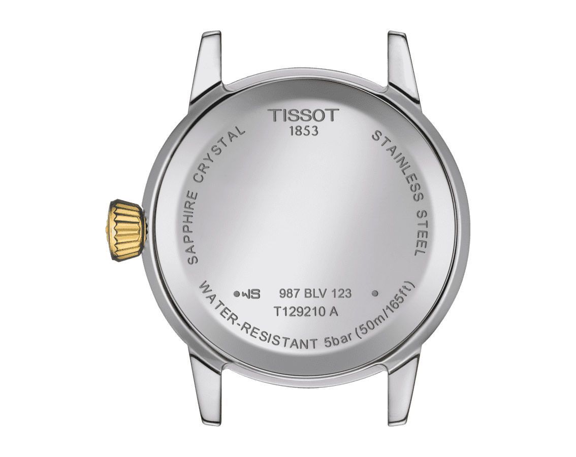 Tissot T-Classic Tissot Classic Dream Silver Dial 28 mm Quartz Watch For Women - 3
