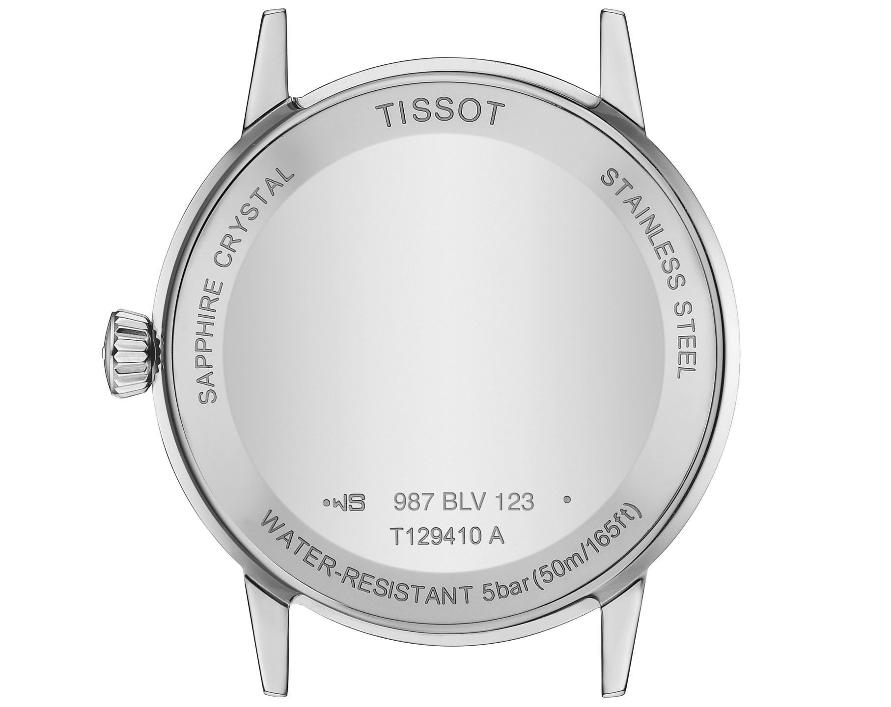 Tissot T-Classic Tissot Classic Dream Silver Dial 42 mm Quartz Watch For Men - 3