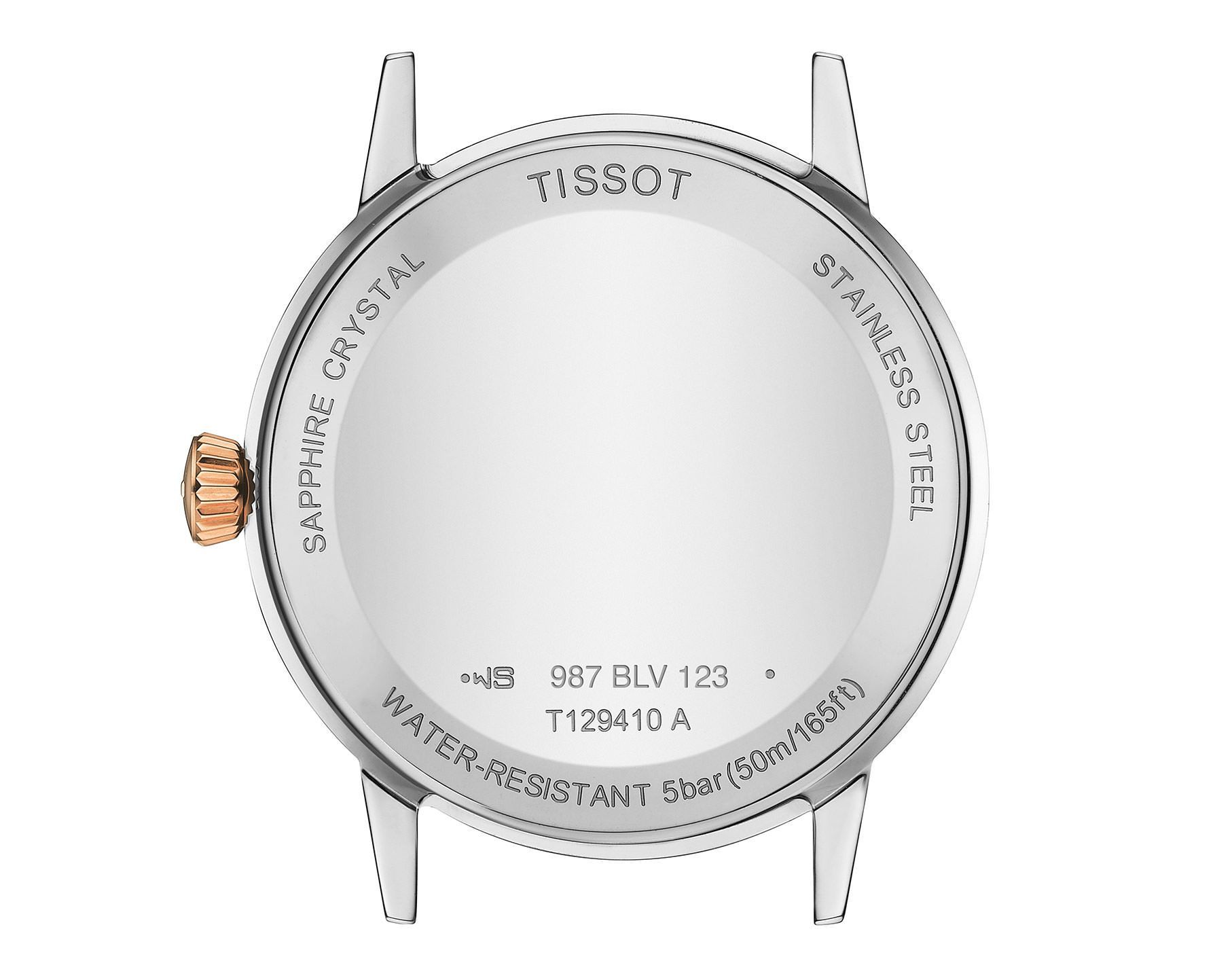 Tissot T-Classic Tissot Classic Dream White Dial 42 mm Quartz Watch For Men - 6