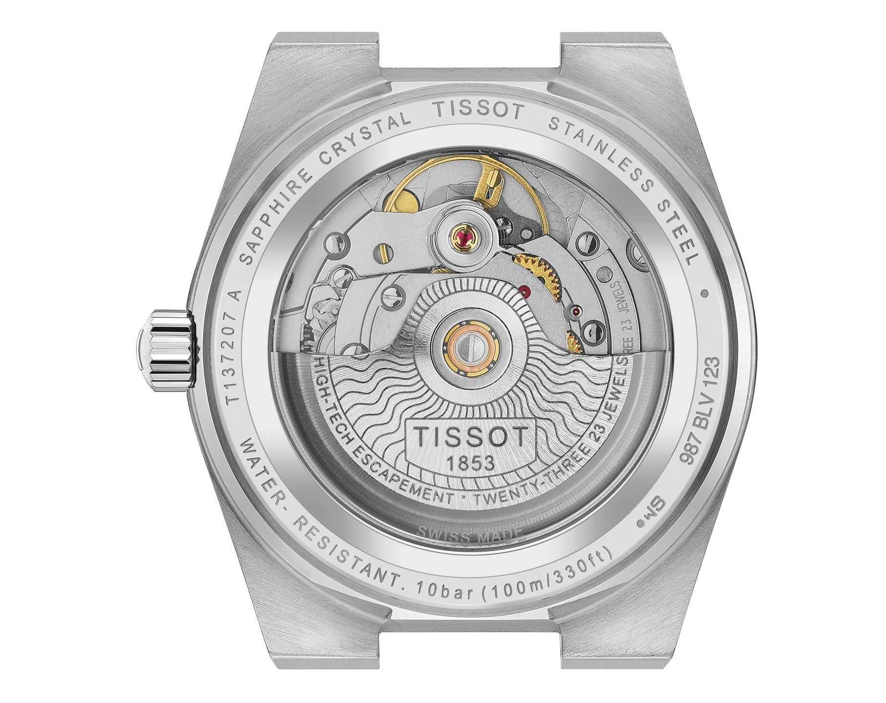 Tissot T-Classic Tissot PRX Black Dial 35 mm Automatic Watch For Women - 3