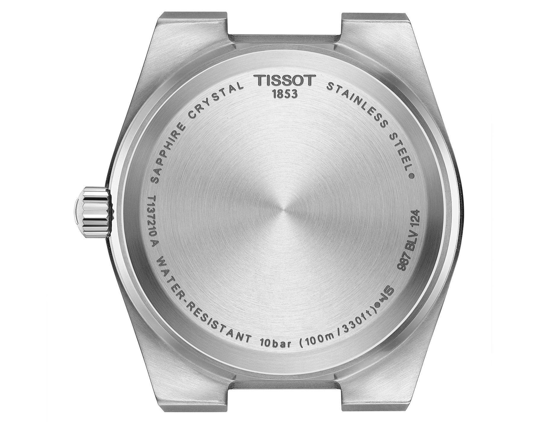 Tissot T-Classic Tissot PRX Silver Dial 35 mm Quartz Watch For Unisex - 3