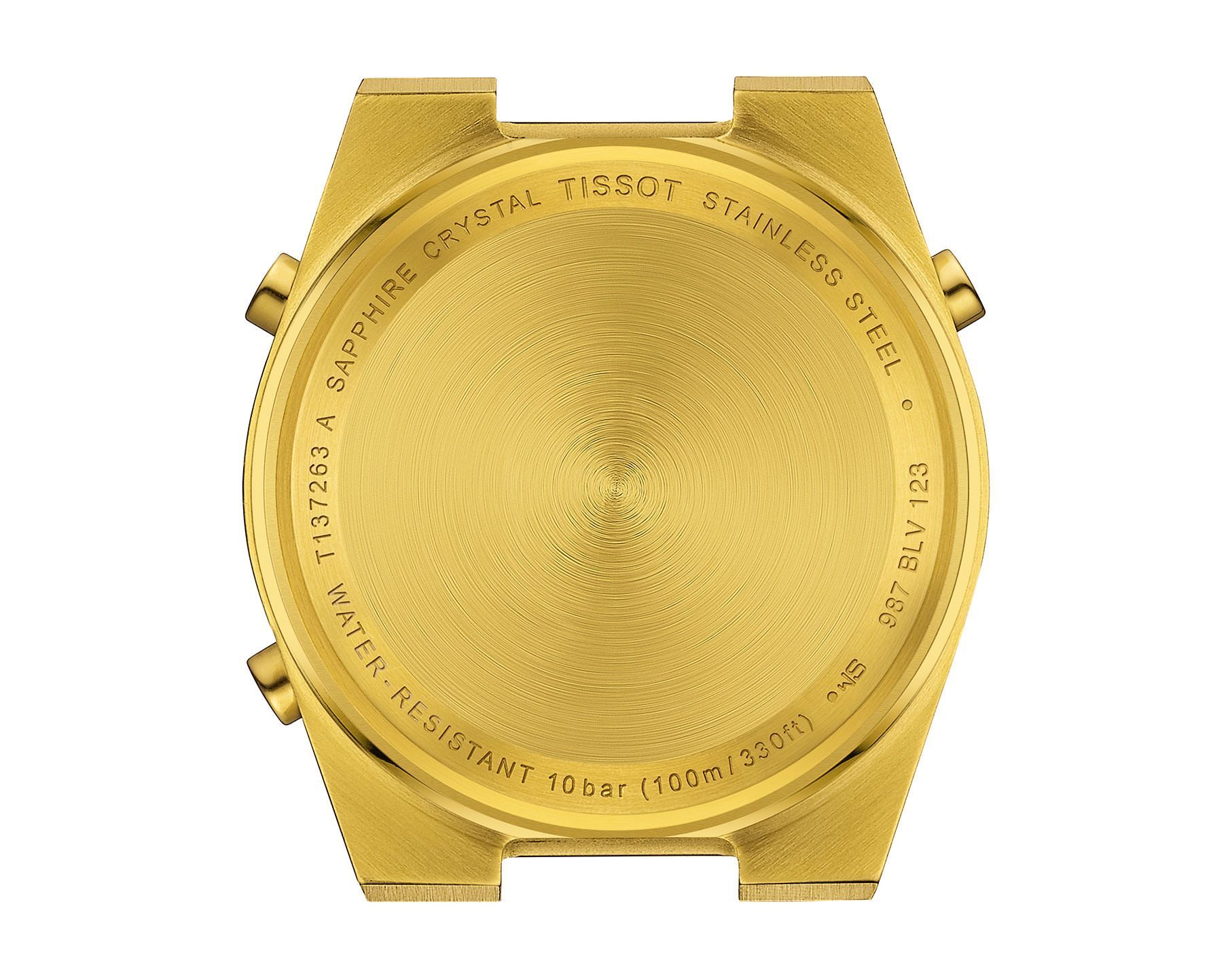 Tissot T-Classic Tissot PRX Gold Dial 35 mm Quartz Watch For Women - 3