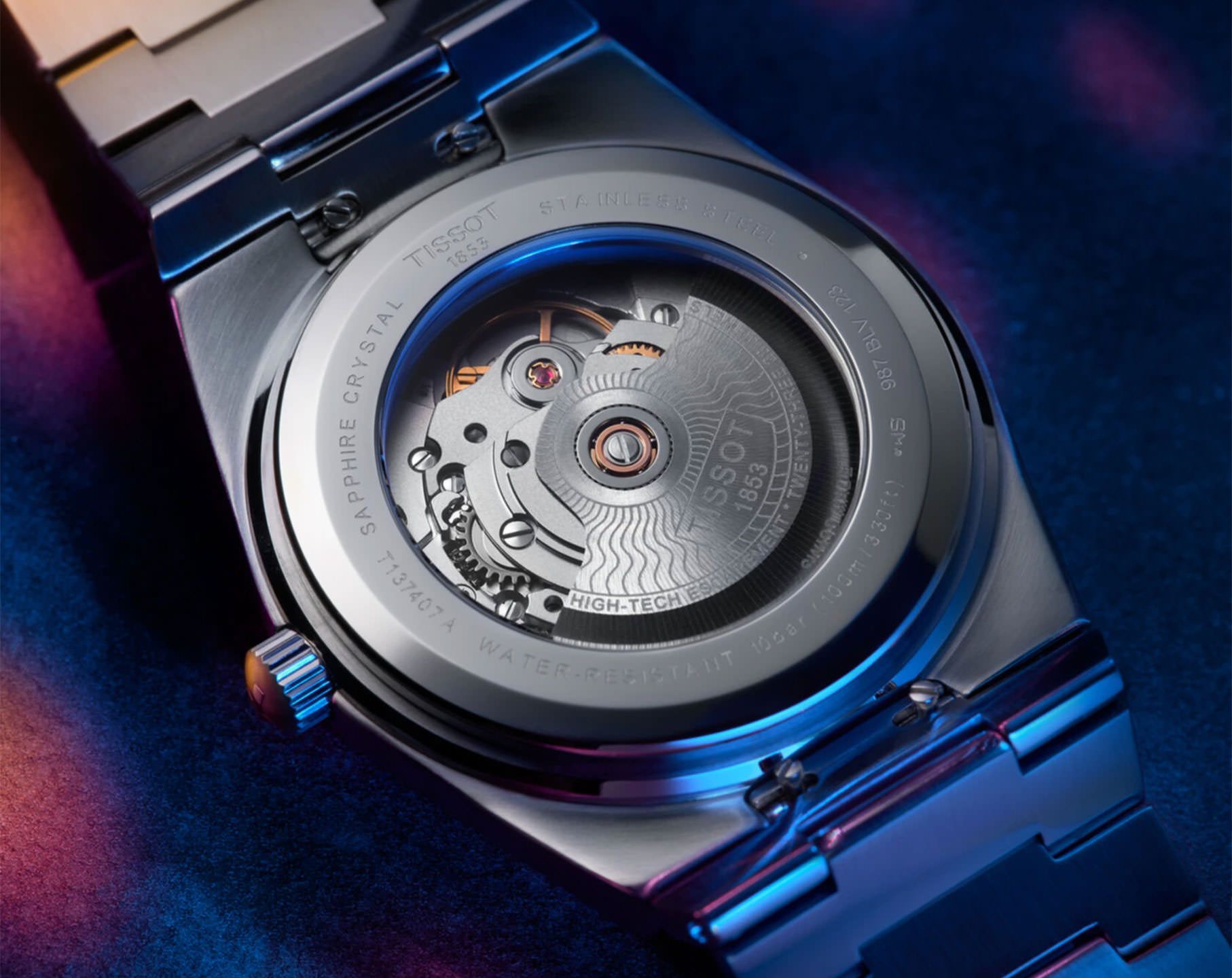 Tissot Tissot PRX 40 mm Watch in Blue Dial For Men - 5