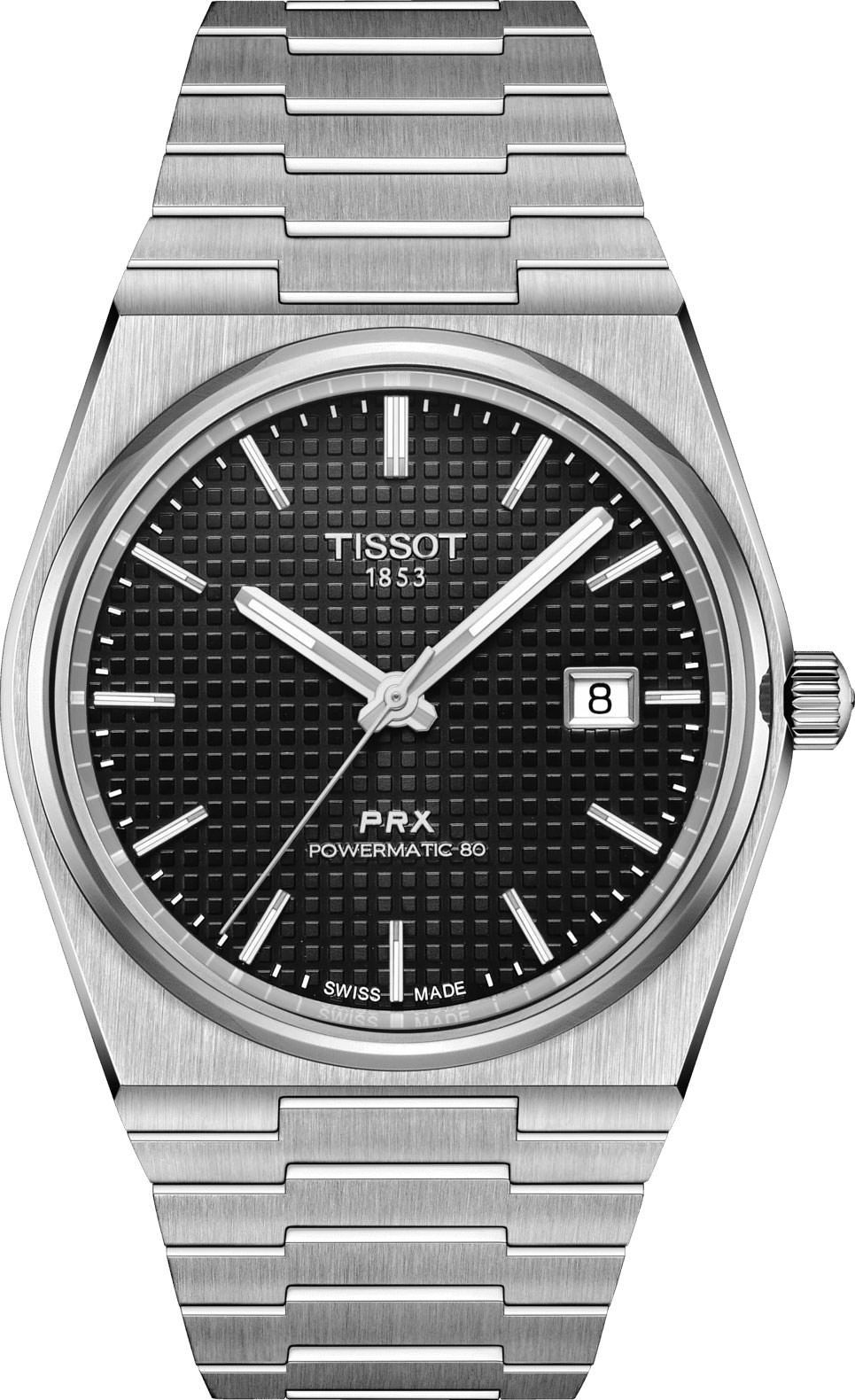 Tissot T-Classic Tissot PRX Black Dial 40 mm Automatic Watch For Men - 1