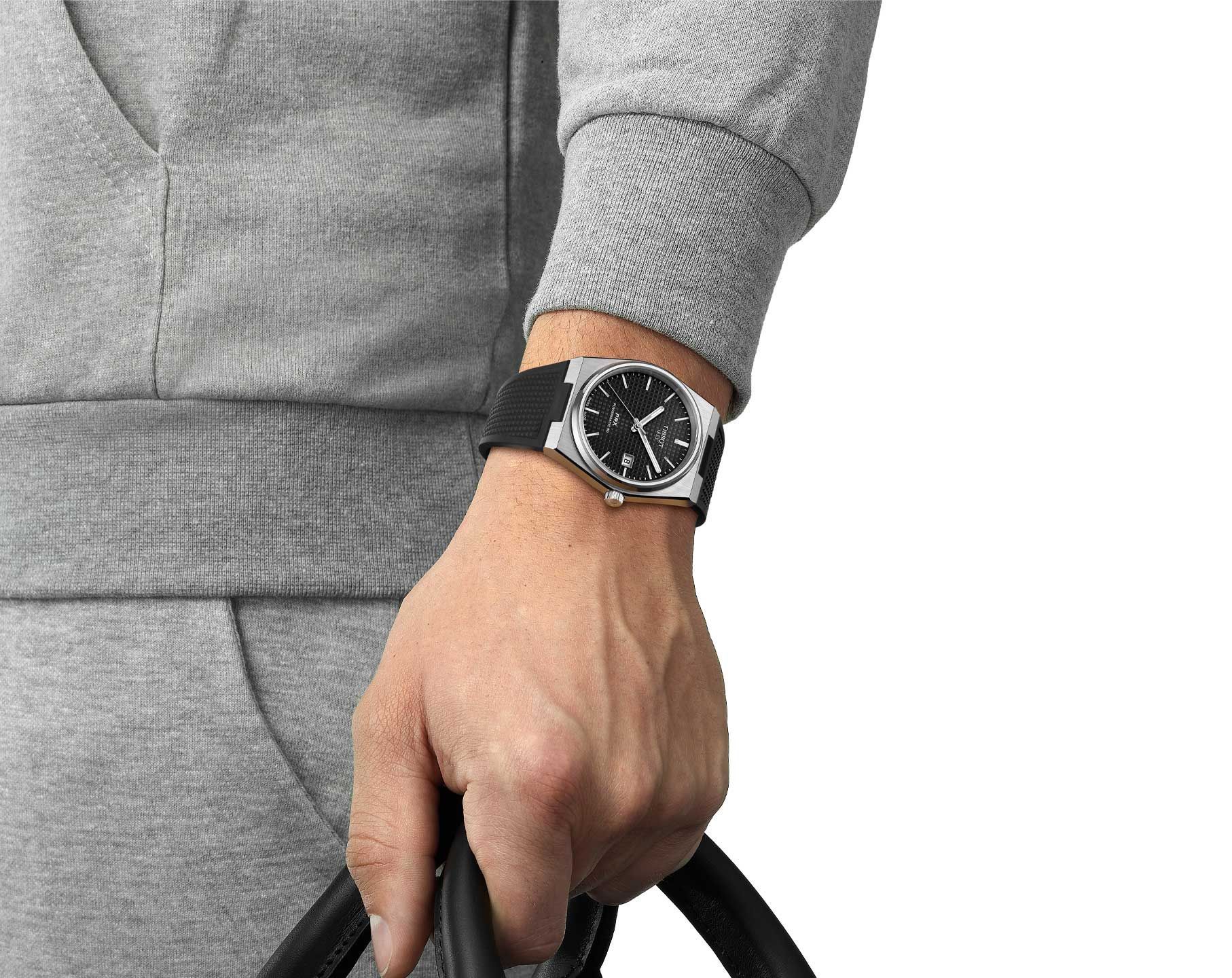 Tissot T-Classic Tissot PRX Black Dial 40 mm Automatic Watch For Men - 6