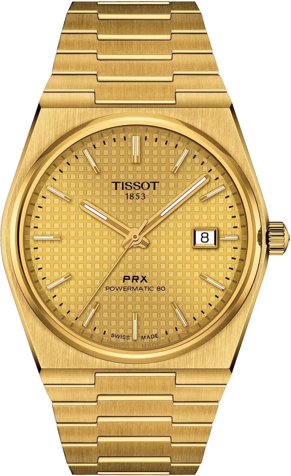 Tissot T-Classic Tissot PRX Champagne Dial 40 mm Automatic Watch For Men - 1