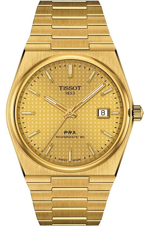 Tissot Tissot PRX 40 mm Watch in Champagne Dial