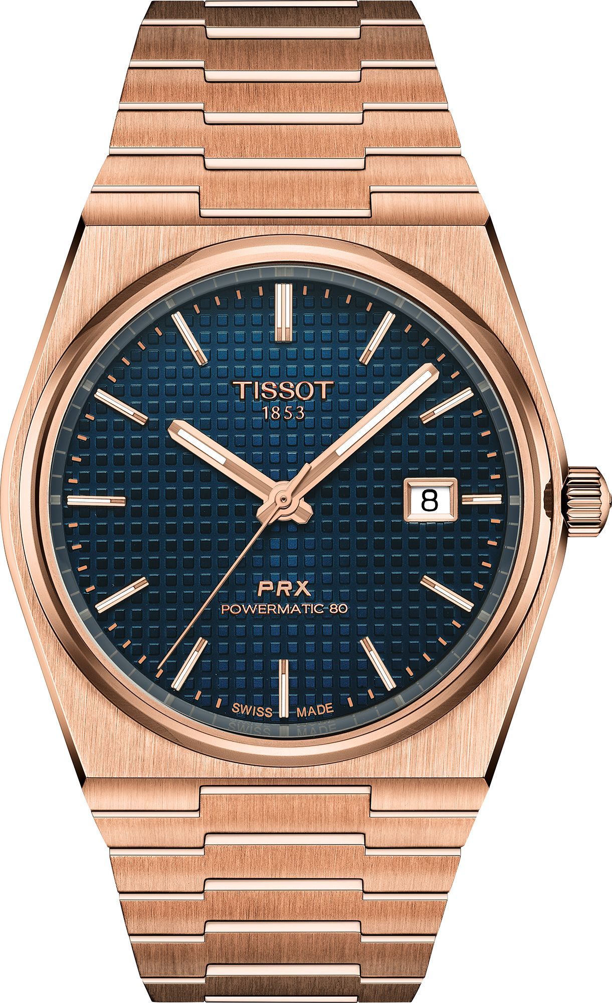 Tissot T-Classic Tissot PRX Blue Dial 40 mm Automatic Watch For Men - 1