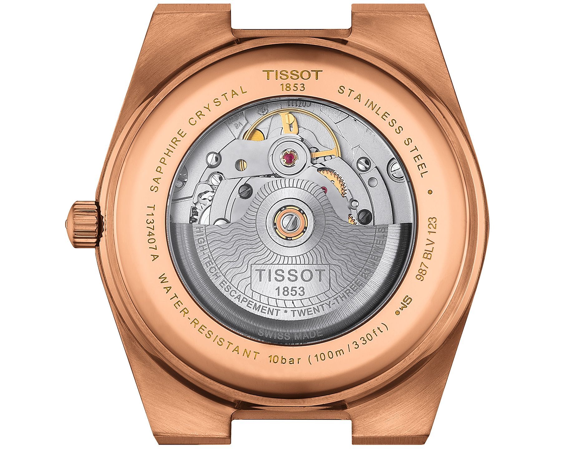 Tissot T-Classic Tissot PRX Blue Dial 40 mm Automatic Watch For Men - 2