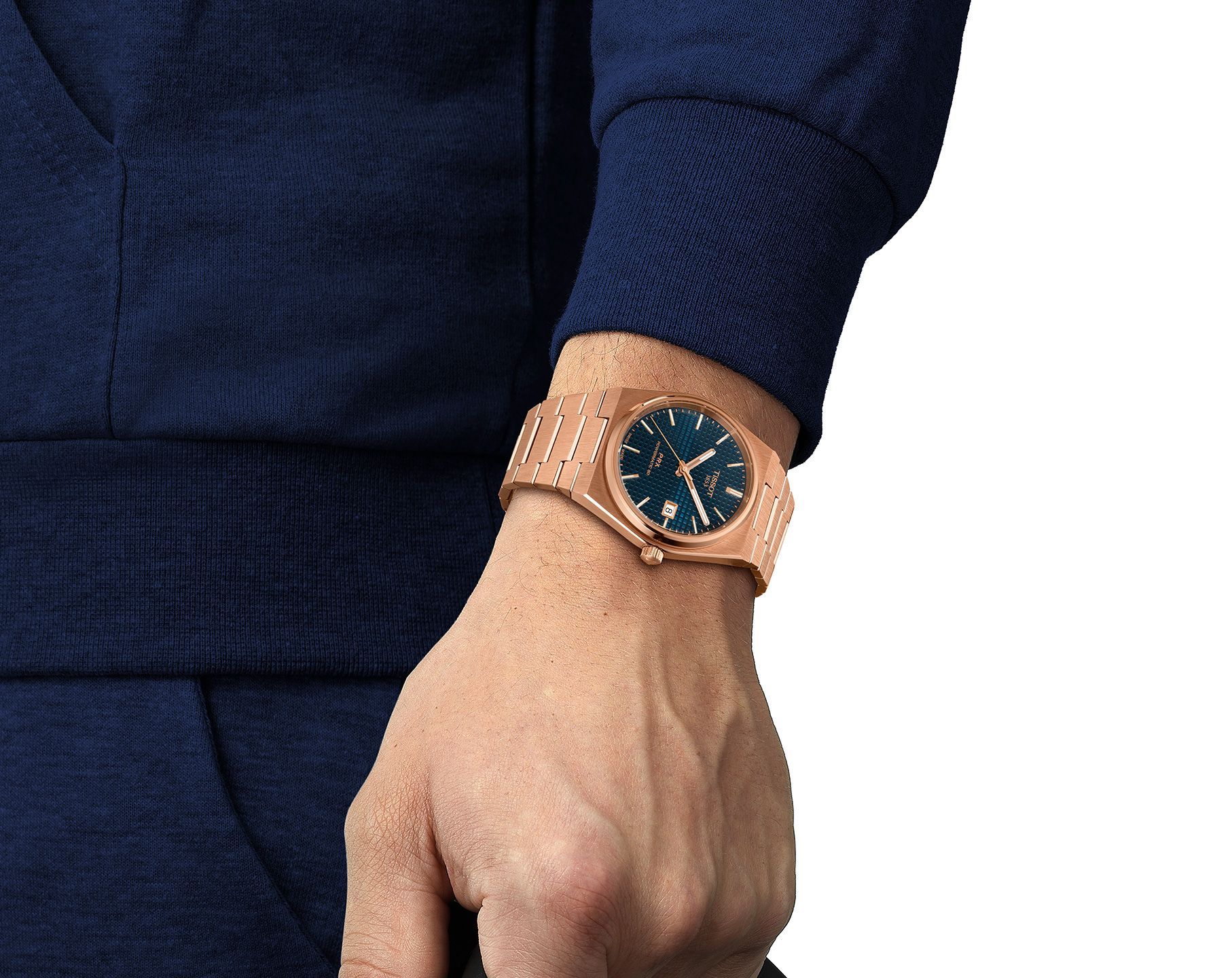Tissot T-Classic Tissot PRX Blue Dial 40 mm Automatic Watch For Men - 3