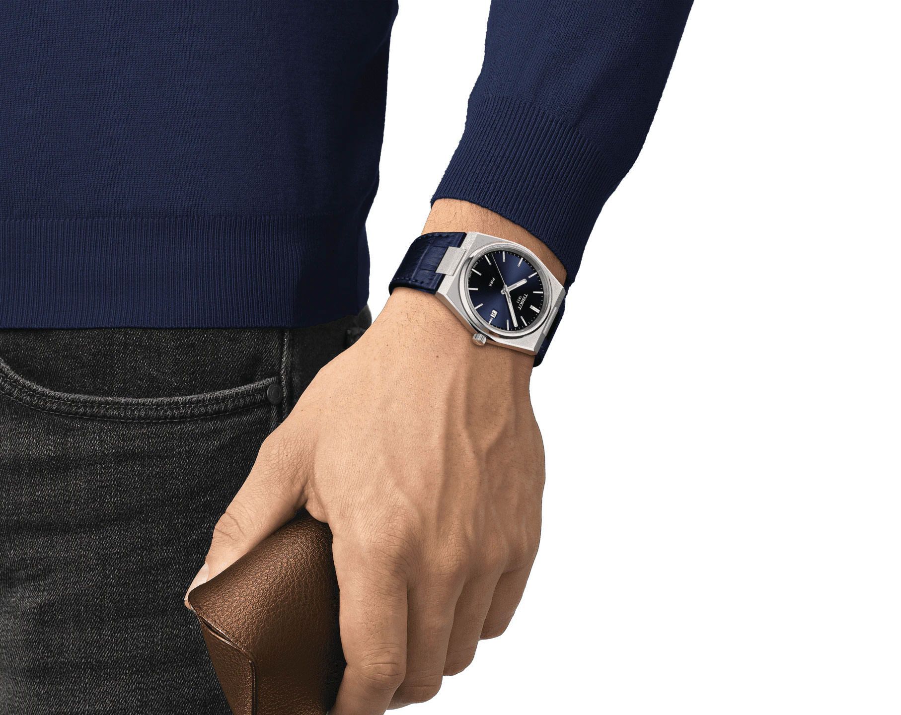Tissot T-Classic Tissot PRX Blue Dial 40 mm Quartz Watch For Men - 4