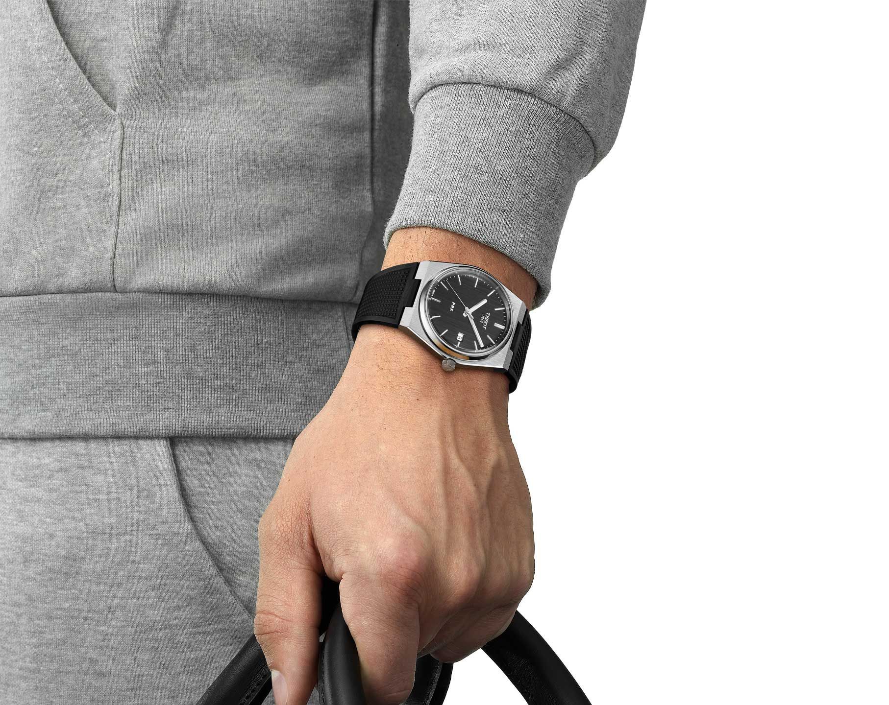 Tissot T-Classic Tissot PRX Black Dial 40 mm Quartz Watch For Men - 4