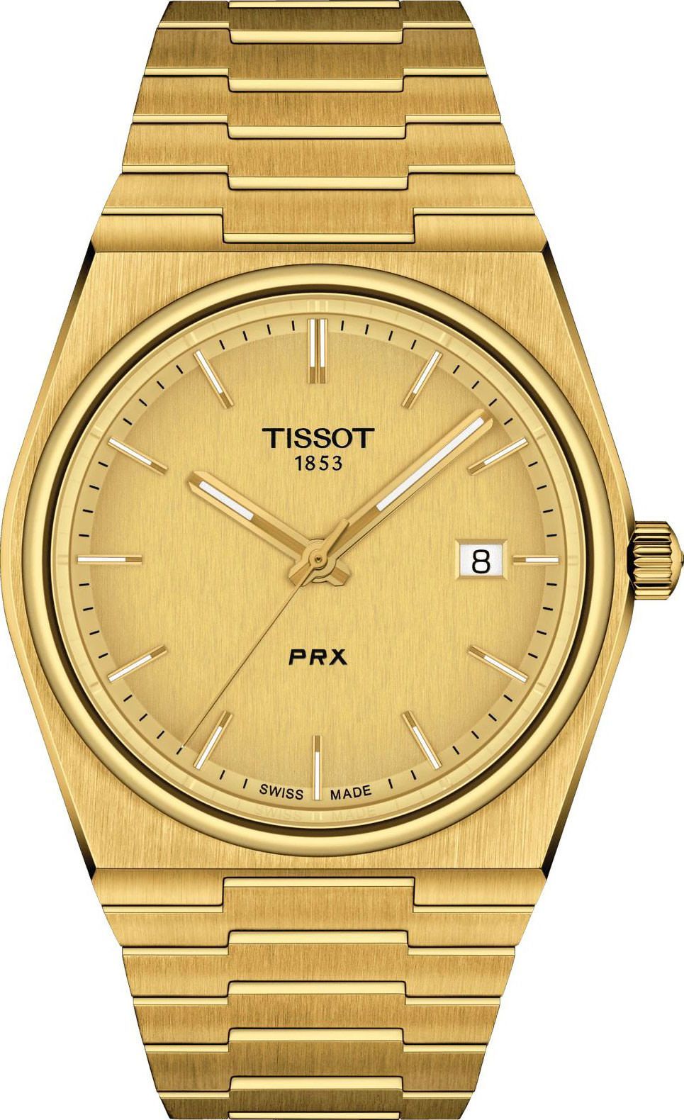 Tissot T-Classic Tissot PRX Champagne Dial 40 mm Quartz Watch For Men - 1