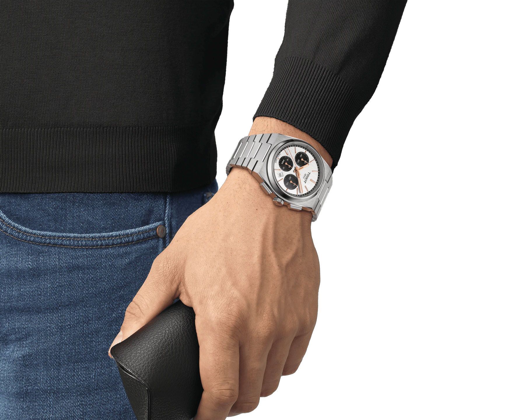 Tissot T-Classic Tissot PRX White Dial 42 mm Automatic Watch For Men - 6