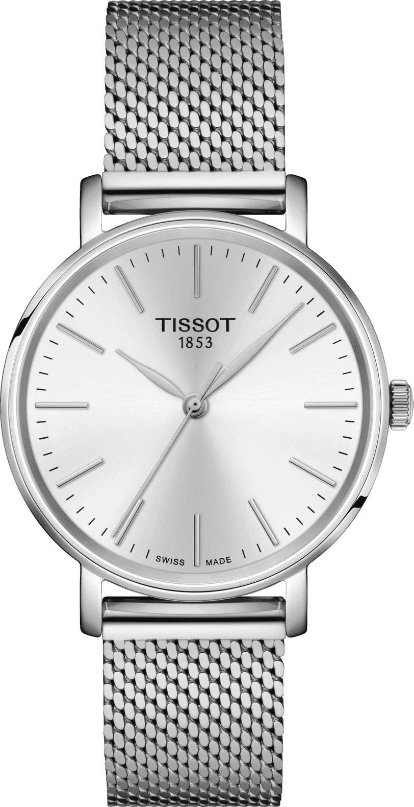 Tissot T-Classic Tissot Everytime White Dial 23.30 mm Quartz Watch For Women - 1