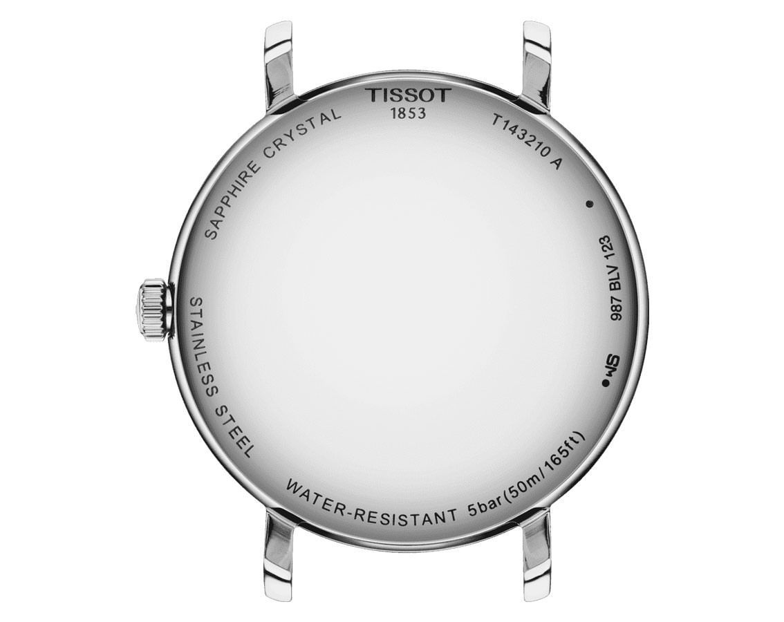 Tissot T-Classic Tissot Everytime Black & Pink Dial 34 mm Quartz Watch For Women - 3