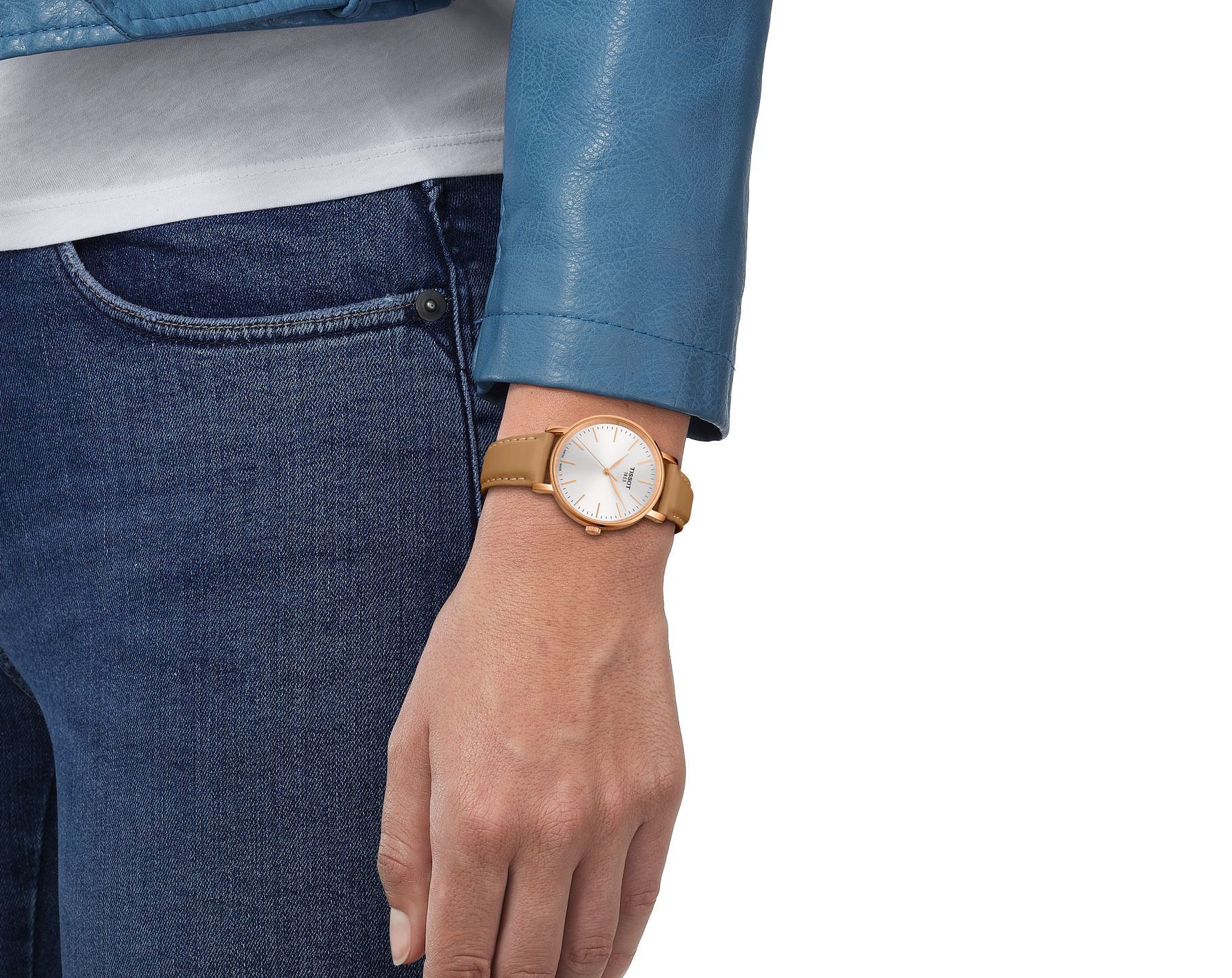 Tissot T-Classic Tissot Everytime White Dial 34 mm Quartz Watch For Women - 6