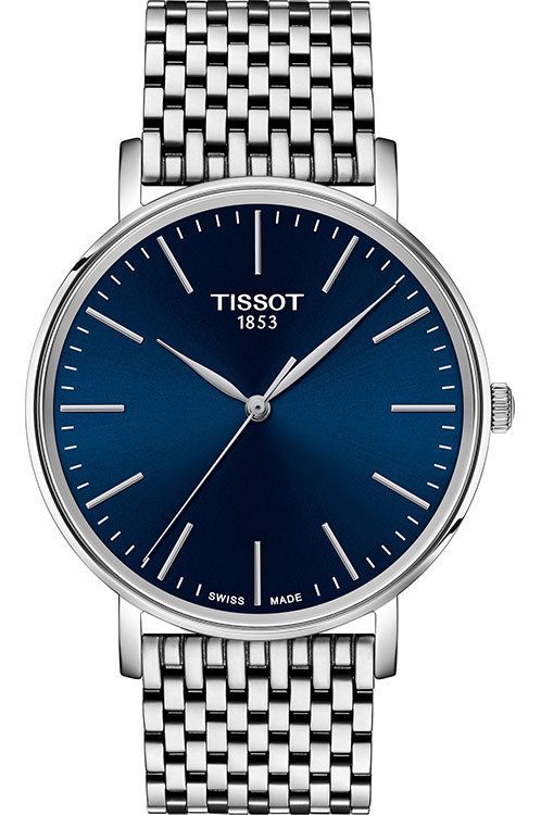 Tissot Tissot Everytime 40 mm Watch in Blue Dial