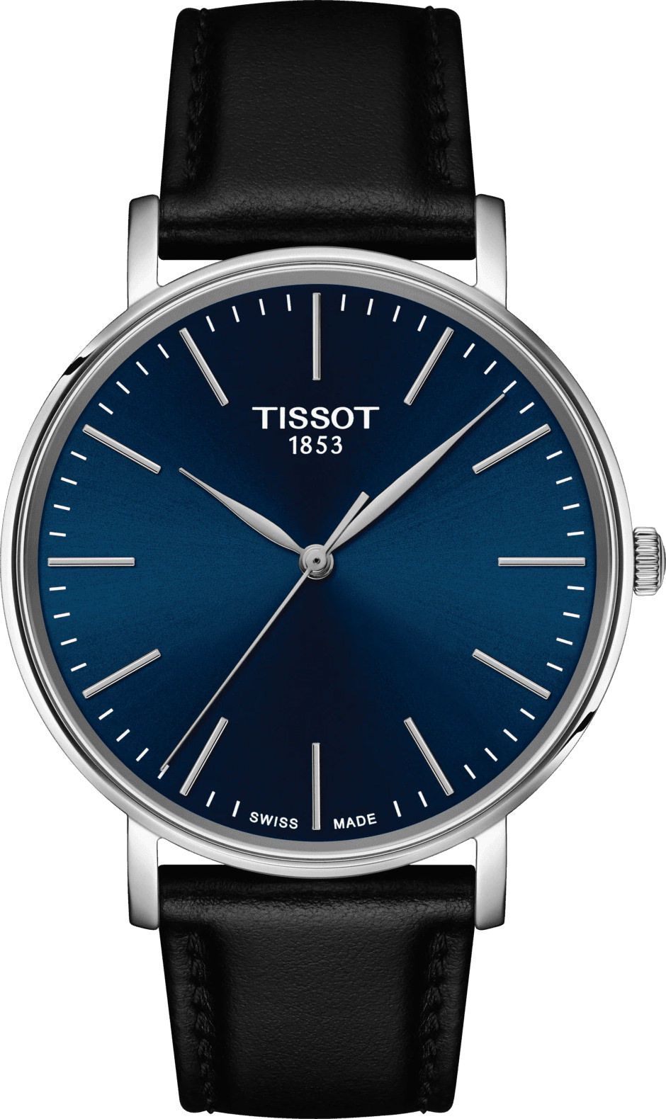 Tissot T-Classic Tissot Everytime Blue Dial 40 mm Quartz Watch For Men - 1