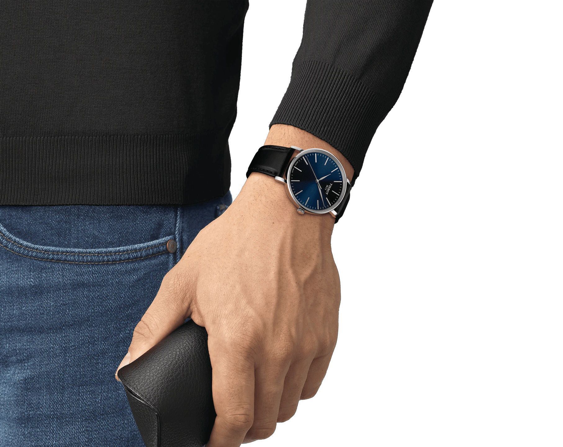 Tissot T-Classic Tissot Everytime Blue Dial 40 mm Quartz Watch For Men - 6