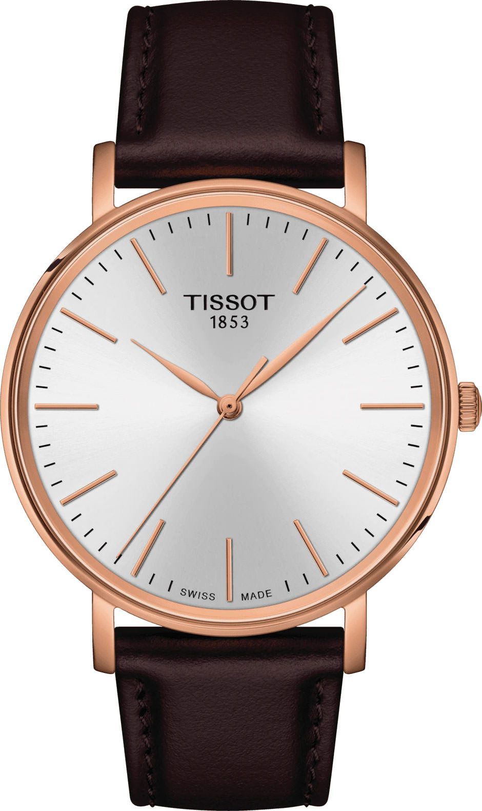 Tissot T-Classic Tissot Everytime White Dial 40 mm Quartz Watch For Men - 1
