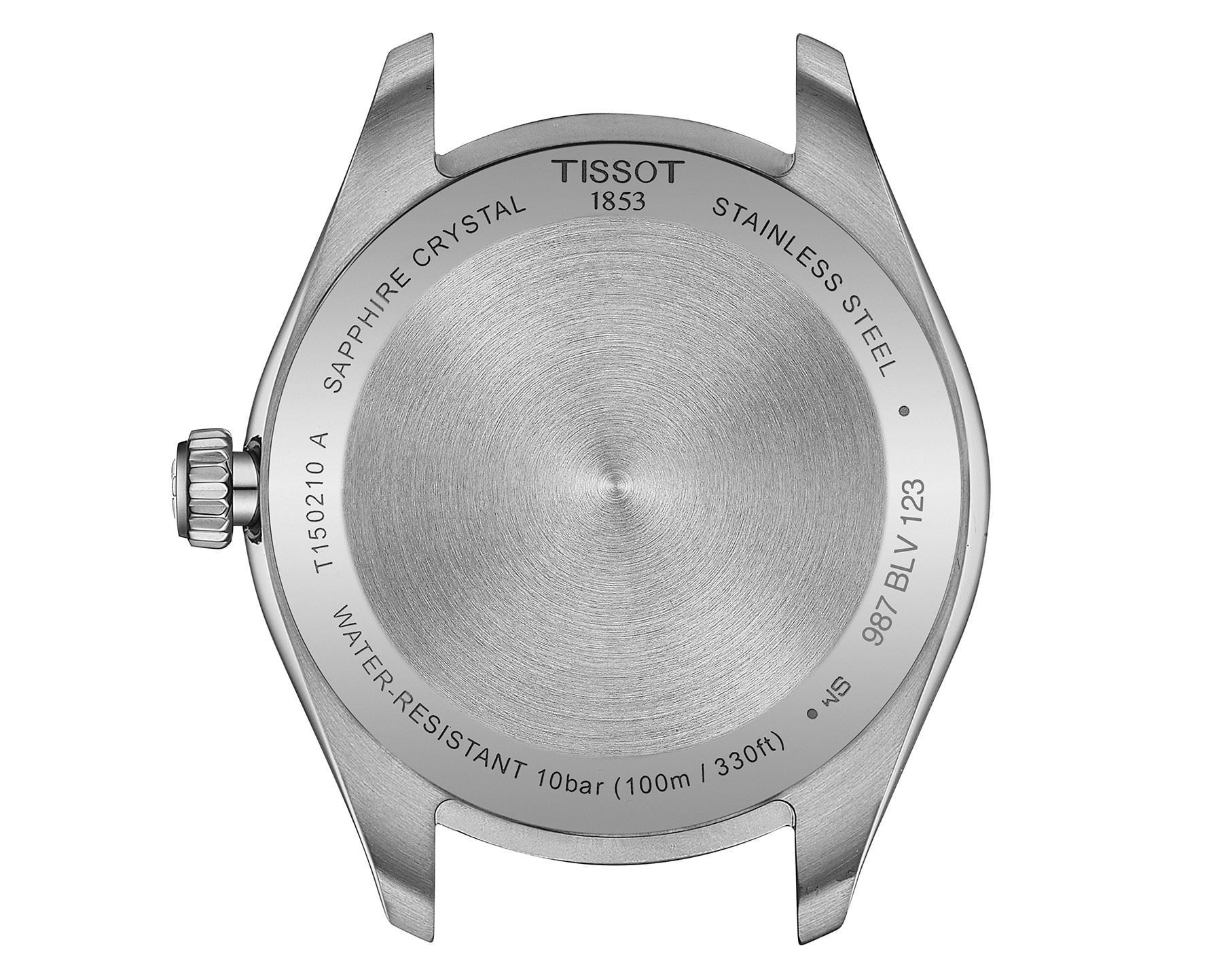 Tissot T-Classic Tissot PR 100 Silver Dial 34 mm Quartz Watch For Women - 3
