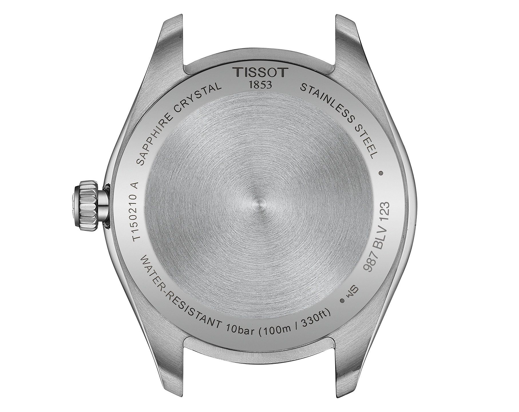 Tissot T-Classic Tissot PR 100 Blue Dial 34 mm Quartz Watch For Women - 3