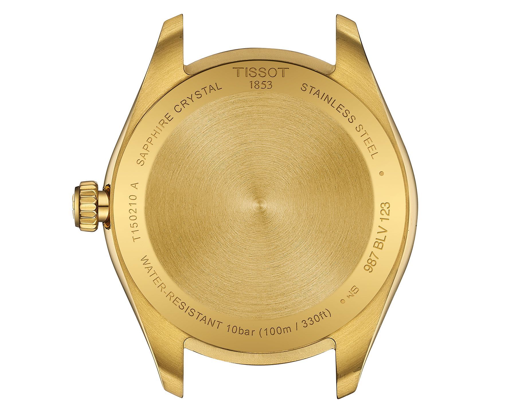 Tissot T-Classic Tissot PR 100 Champagne Dial 34 mm Quartz Watch For Women - 3