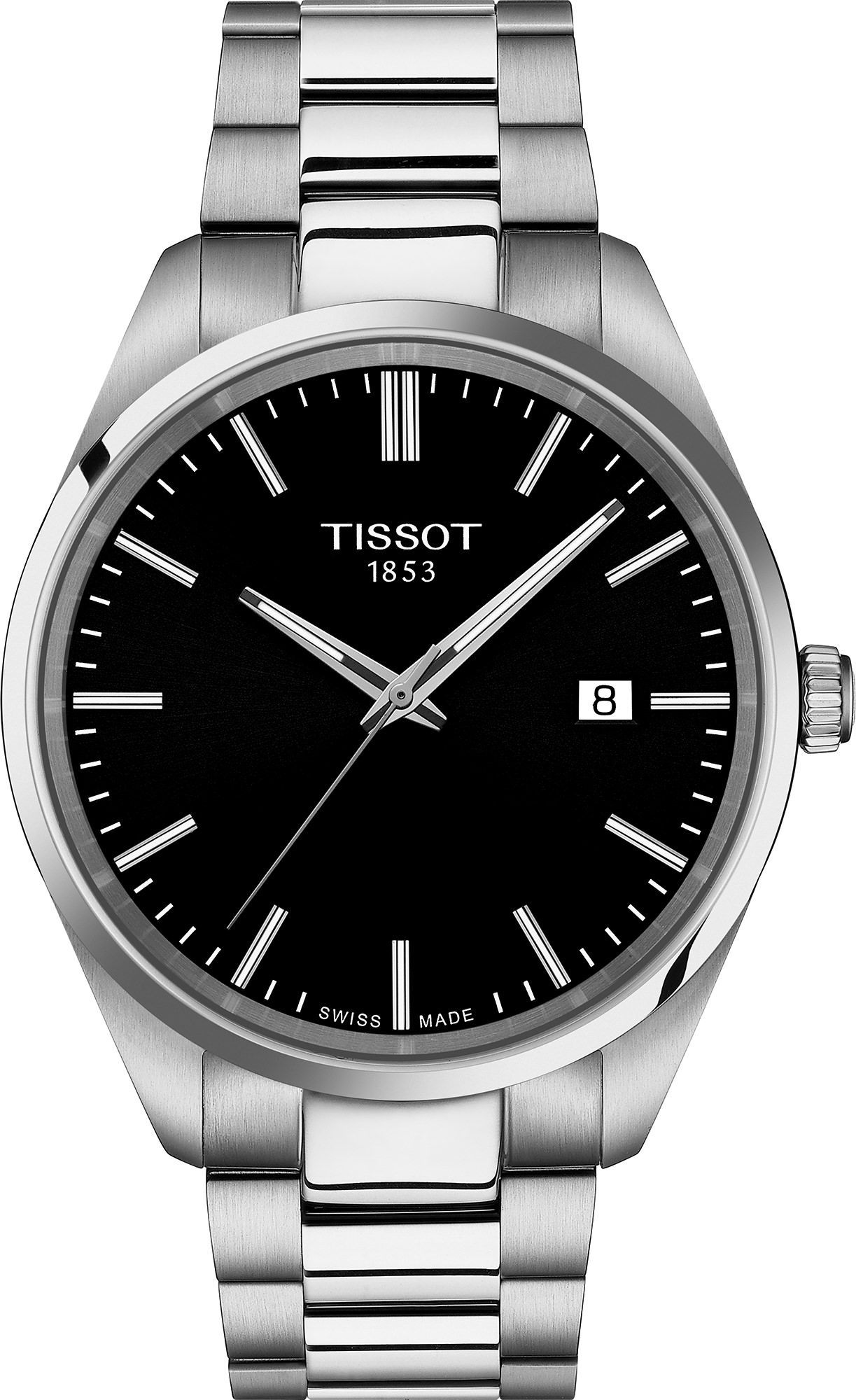 Tissot T-Classic Tissot PR 100 Black Dial 40 mm Quartz Watch For Men - 1