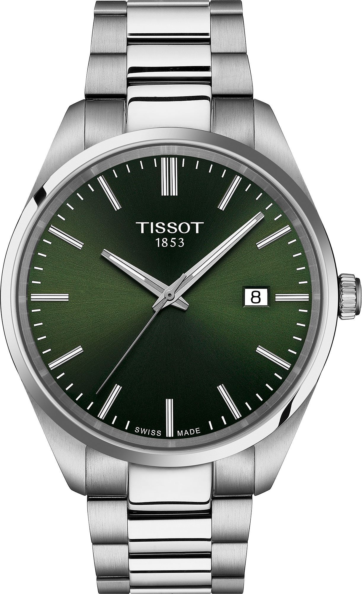 Tissot T-Classic Tissot PR 100 Green Dial 40 mm Quartz Watch For Men - 1