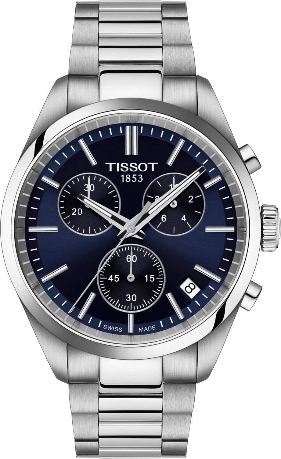 Tissot T-Classic Tissot PR 100 Blue Dial 40 mm Quartz Watch For Men - 1