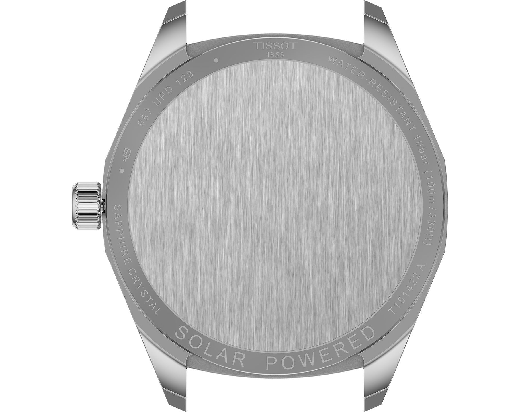 Tissot T-Classic Tissot PRC 100 Blue Dial 39 mm Solar Powered Watch For Men - 2
