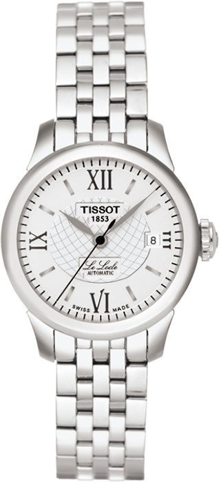 Tissot Le Locle Automatic 25 mm Watch in Silver Dial For Women - 1