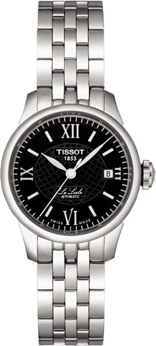 Tissot T-Classic Le Locle Automatic Black Dial 25.3 mm Automatic Watch For Women - 1