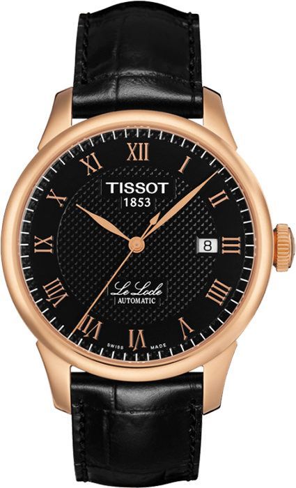 Tissot T-Classic Le Locle Automatic Black Dial 39 mm Automatic Watch For Men - 1