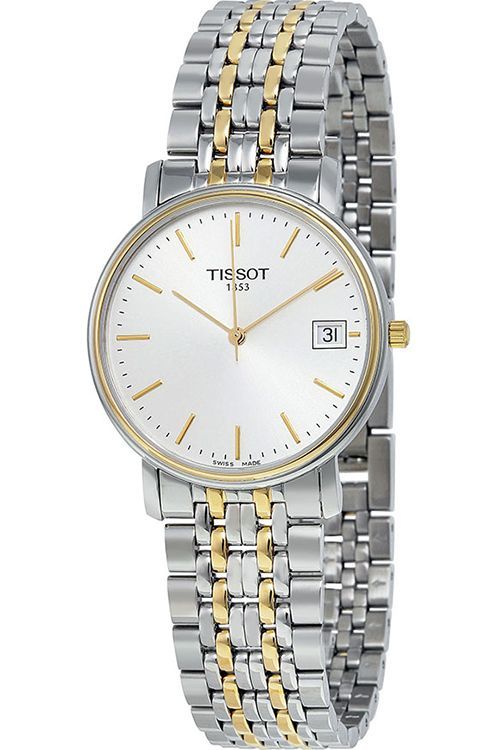 Tissot T-Classic Desire Small Lady Silver Dial 34 mm Quartz Watch For Men - 1