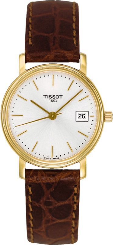 Tissot T-Classic Desire Small Lady Silver Dial 27 mm Quartz Watch For Women - 1