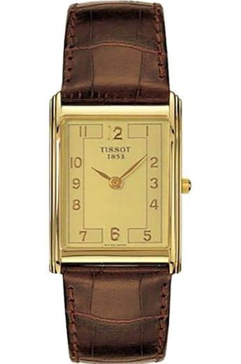 Tissot T-Gold  Champagne Dial 31 mm Quartz Watch For Men - 1