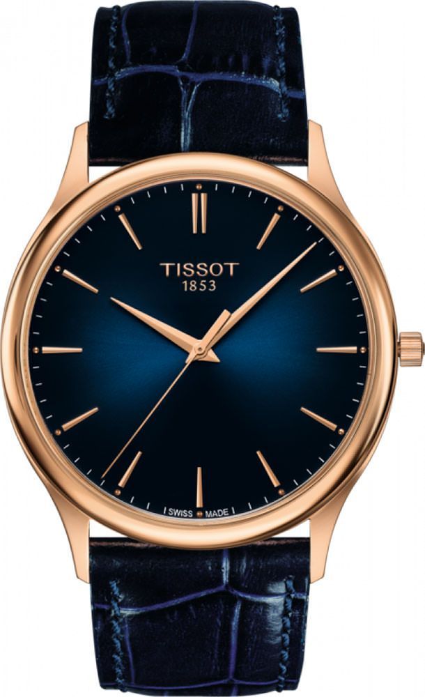 Tissot T-Gold  Blue Dial 40 mm Quartz Watch For Men - 1