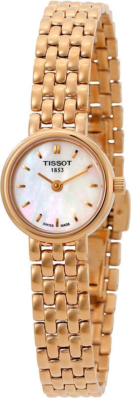 Tissot T-Lady  MOP Dial 19.5 mm Quartz Watch For Women - 1