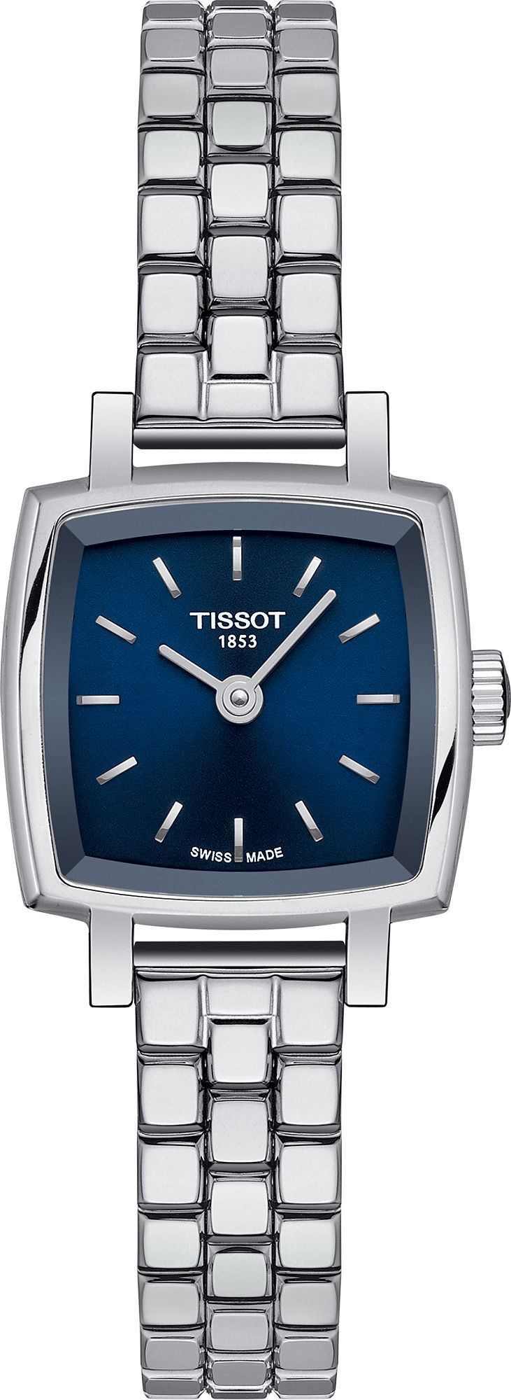 Tissot T-Lady Tissot Lovely Blue Dial 20 mm Quartz Watch For Women - 1