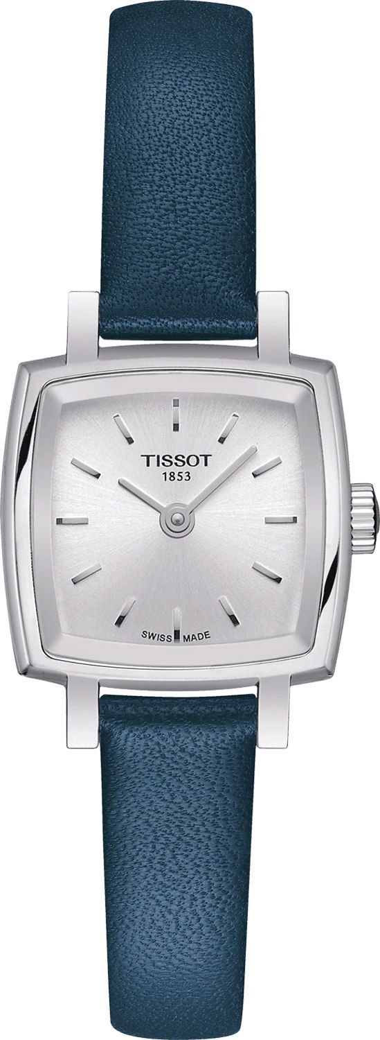 Tissot T-Lady  Silver Dial 20 mm Quartz Watch For Women - 1