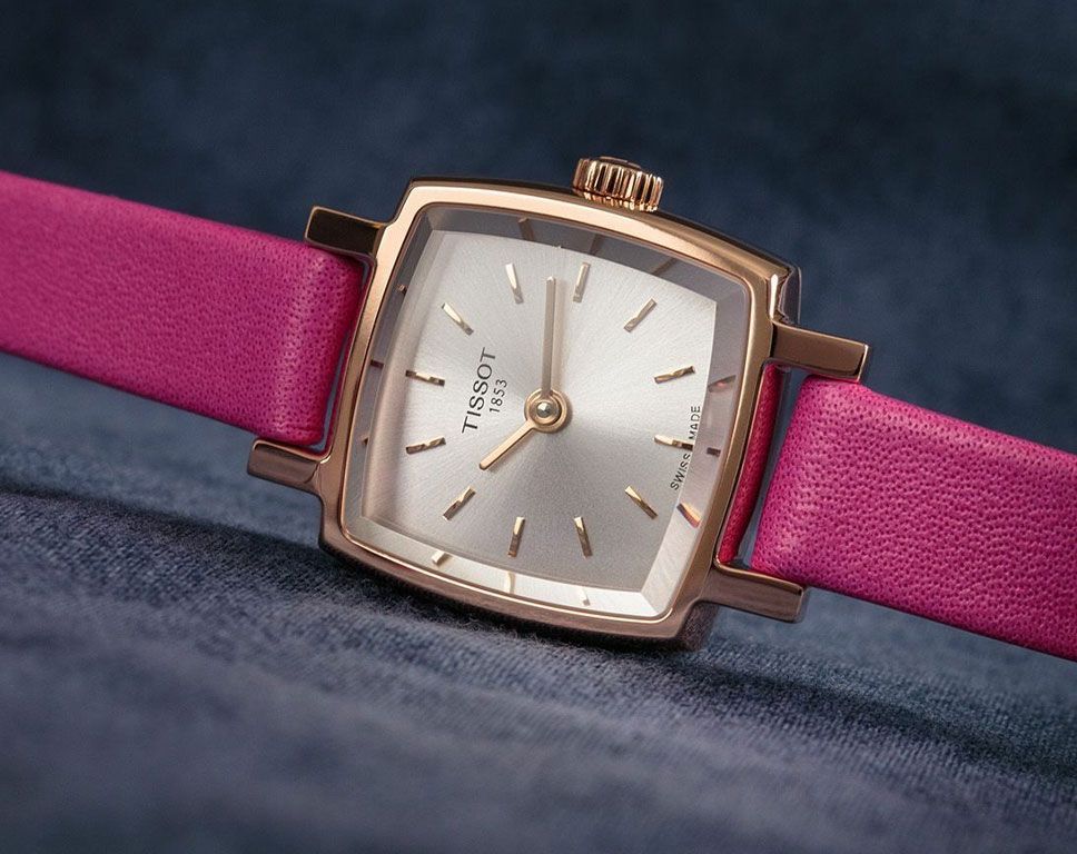 Tissot T-Lady Tissot Lovely Silver Dial 20 mm Quartz Watch For Women - 3