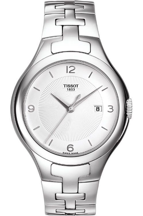 Tissot T-Lady T12 Silver Dial 34 mm Quartz Watch For Women - 1