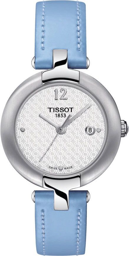 Tissot T-Lady Pinky White Dial 27.9 mm Quartz Watch For Women - 1