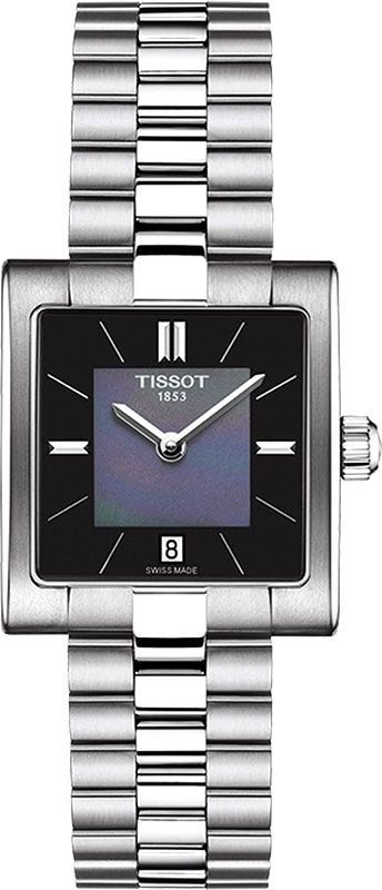 Tissot T-Lady T02 Multicolor Dial 23 mm Quartz Watch For Women - 1