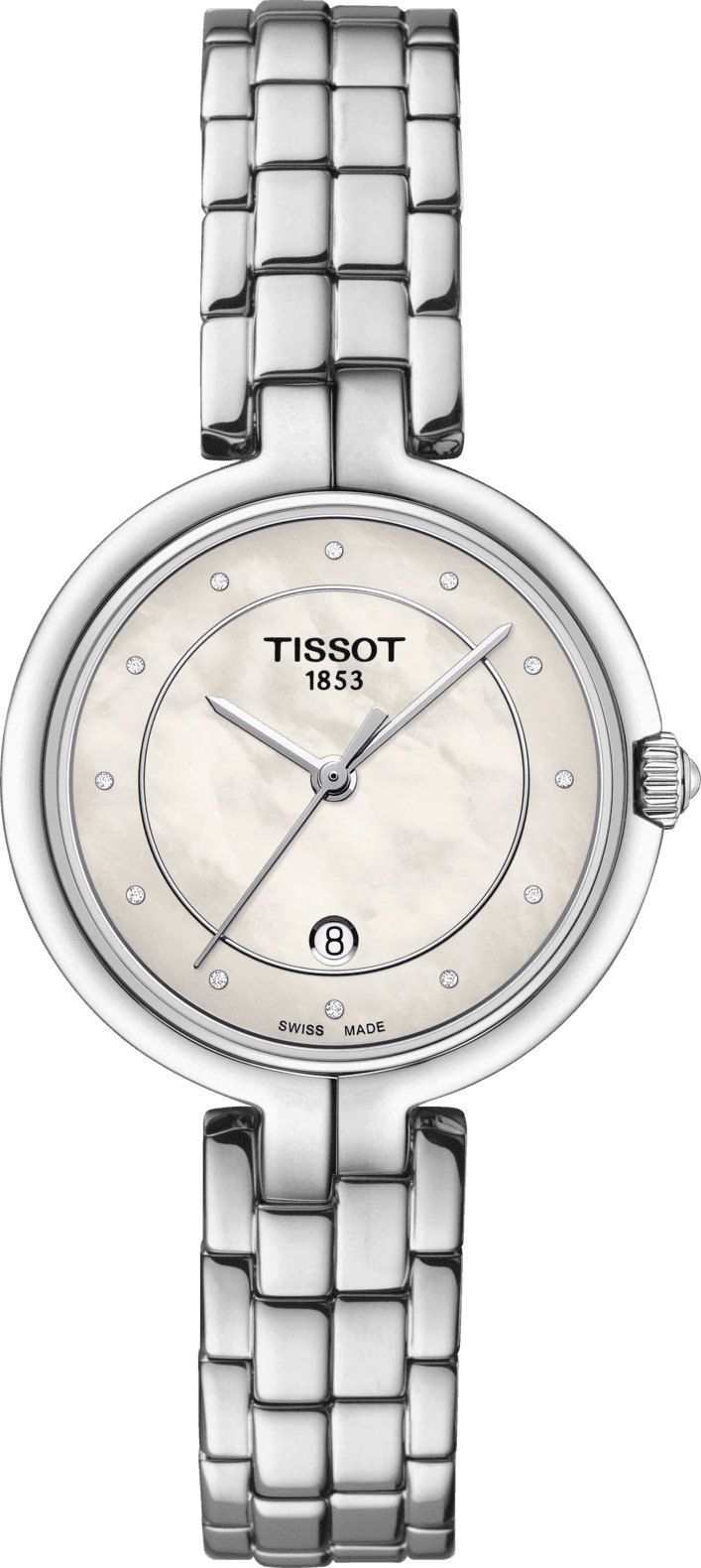Tissot Tissot Flamingo 30 mm Watch in MOP Dial For Women - 1