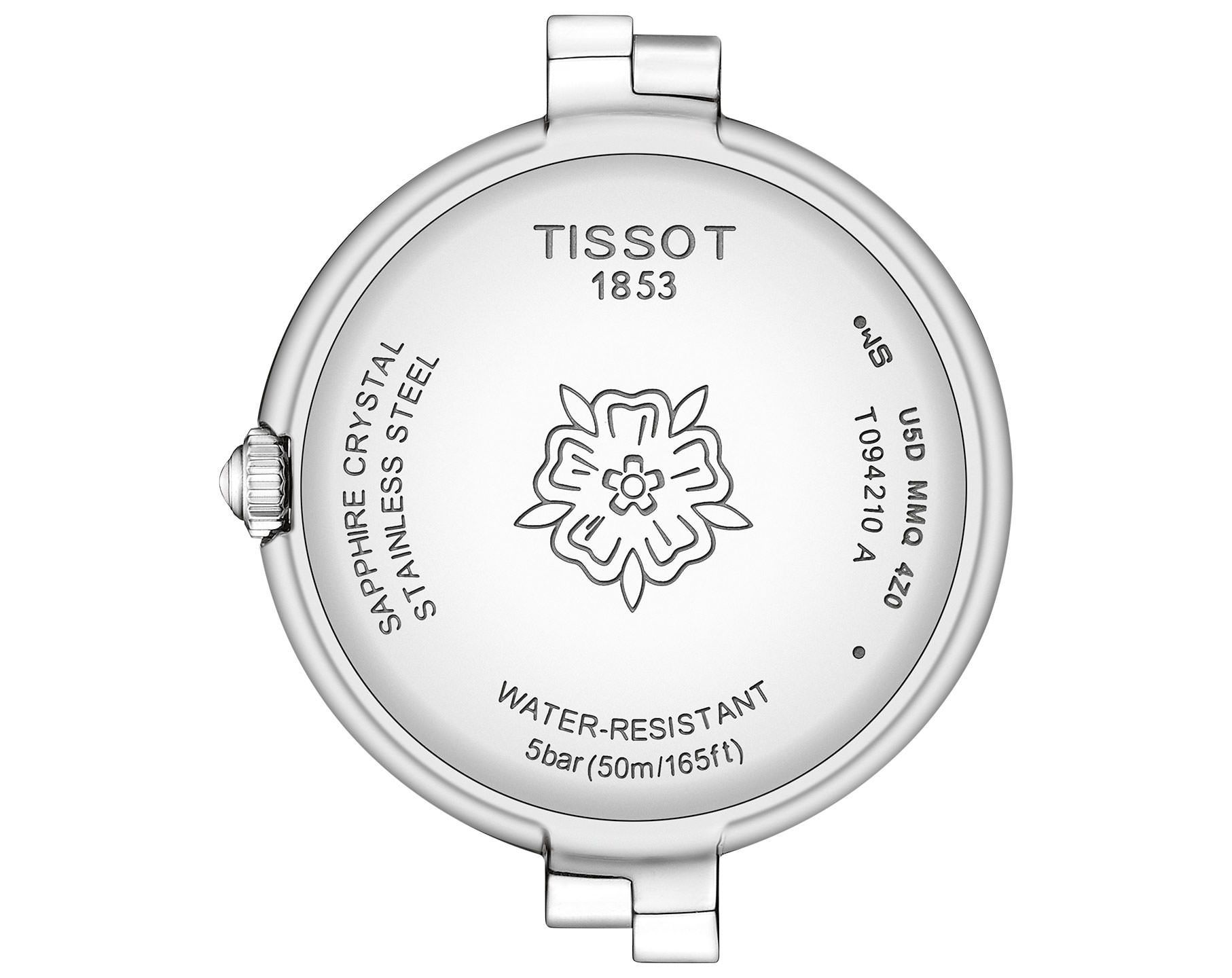 Tissot T-Lady Tissot Flamingo White MOP Dial 30 mm Quartz Watch For Women - 2